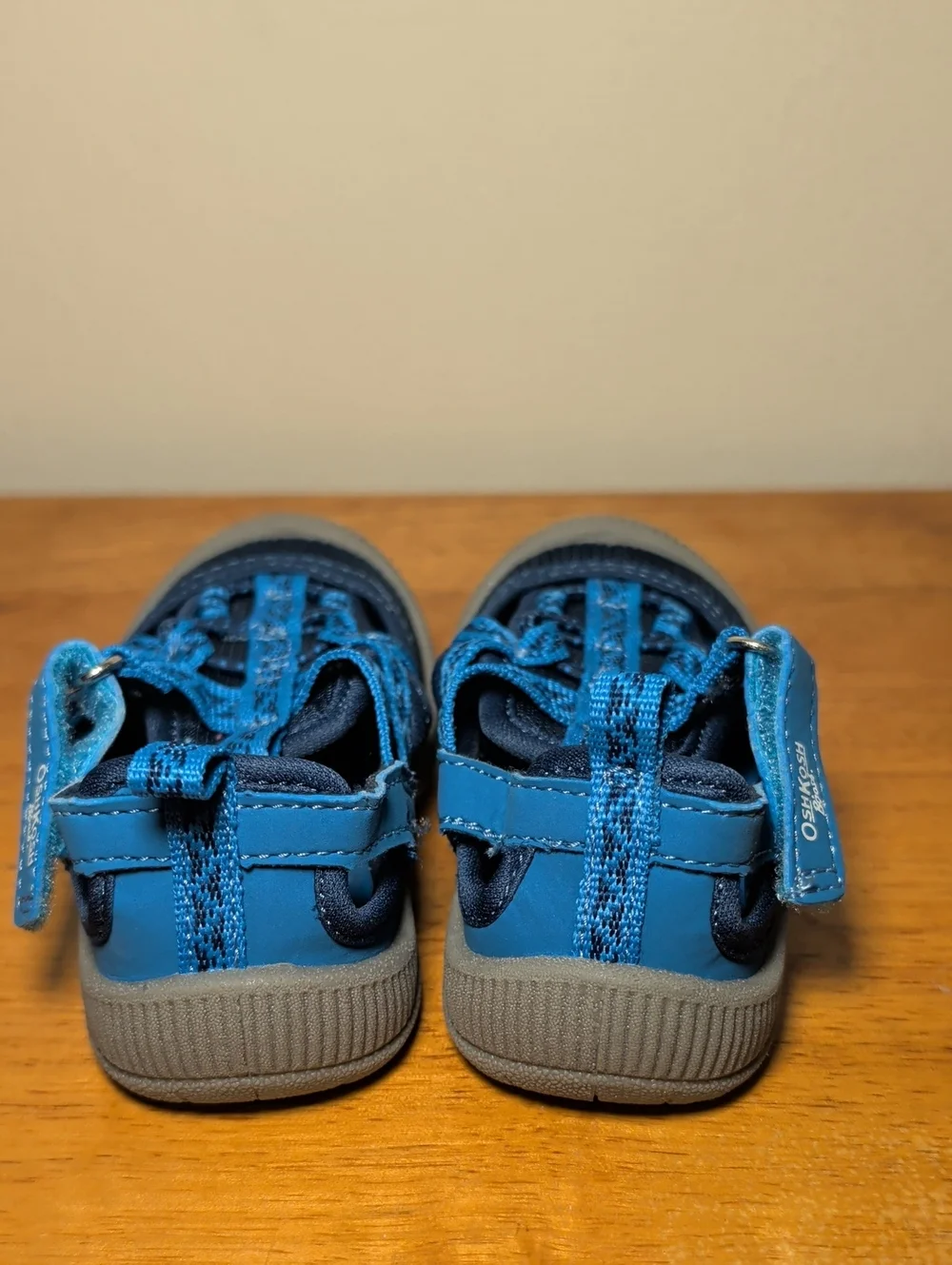 OshKosh Everplay Washable Sandal Blue Gray Outdoor Gorpcore Toddler Boy Size 5M